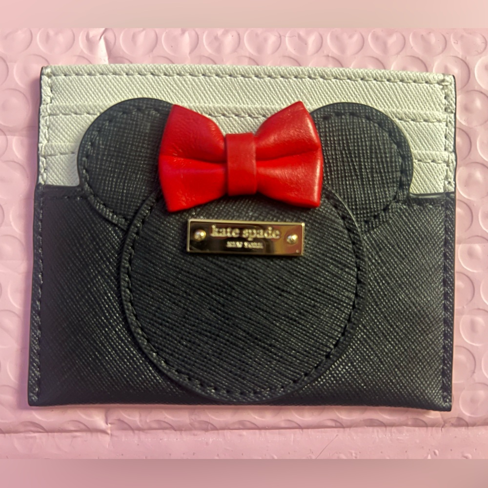 Kate spade x Disney Minnie Mouse card holder - Picture 2 of 7